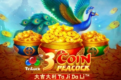 3 Coin Golden Peacock